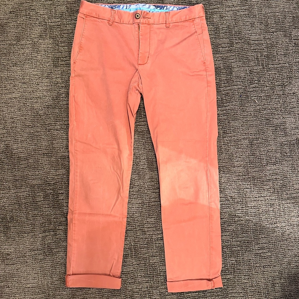 Tommy Bahama chino pants, Nantucket red/salmon